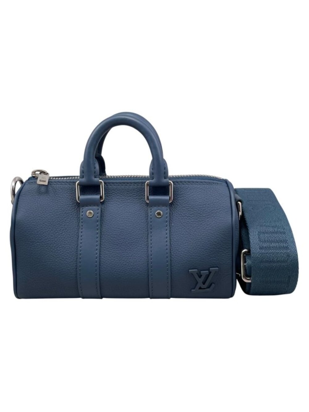 Louis Vuitton Shoulder Bag Keepall XS LV Aerogram Navy Blue